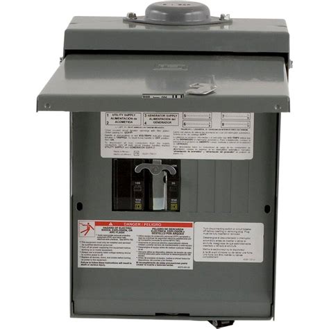 electric box 30|Amazon.com: 30 Amp Breaker Box.